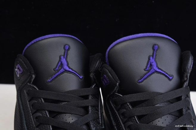 Jordan Black CT8532-050 Air Purple Retro Court 3 0825